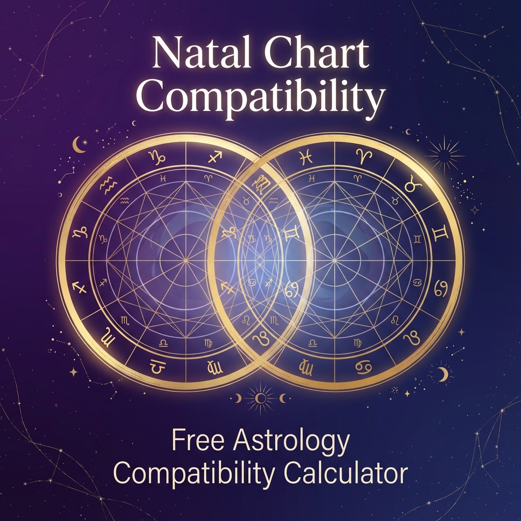 Natal Chart Compatibility Free Astrology Compatibility Calculator